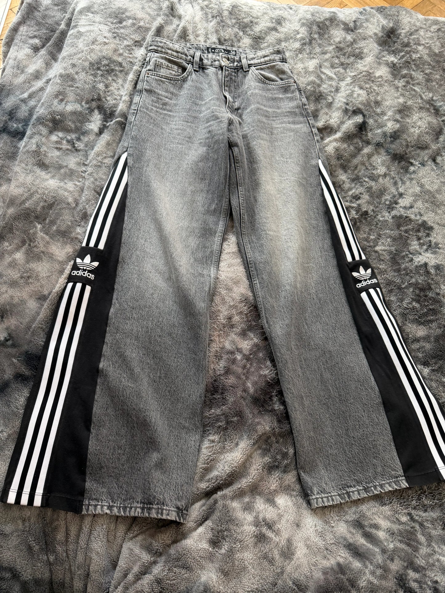 Wide Leg Custom Jeans – One of a Kind