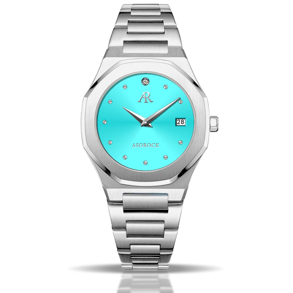 Silver/Blue turquoise dial goddess (Pre-order ships out in August)