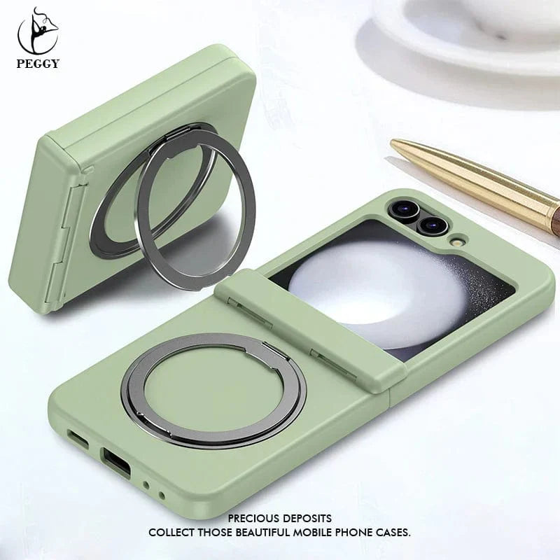 Samsung Z Flip Ring Holder Protective Case