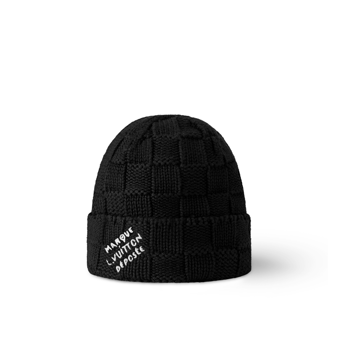Bonnet et Écharpe Écharpe Damier Snug Noir