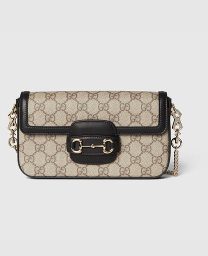 Sac à épaule Gucci Horsebit 1955 Soft petit format - #2