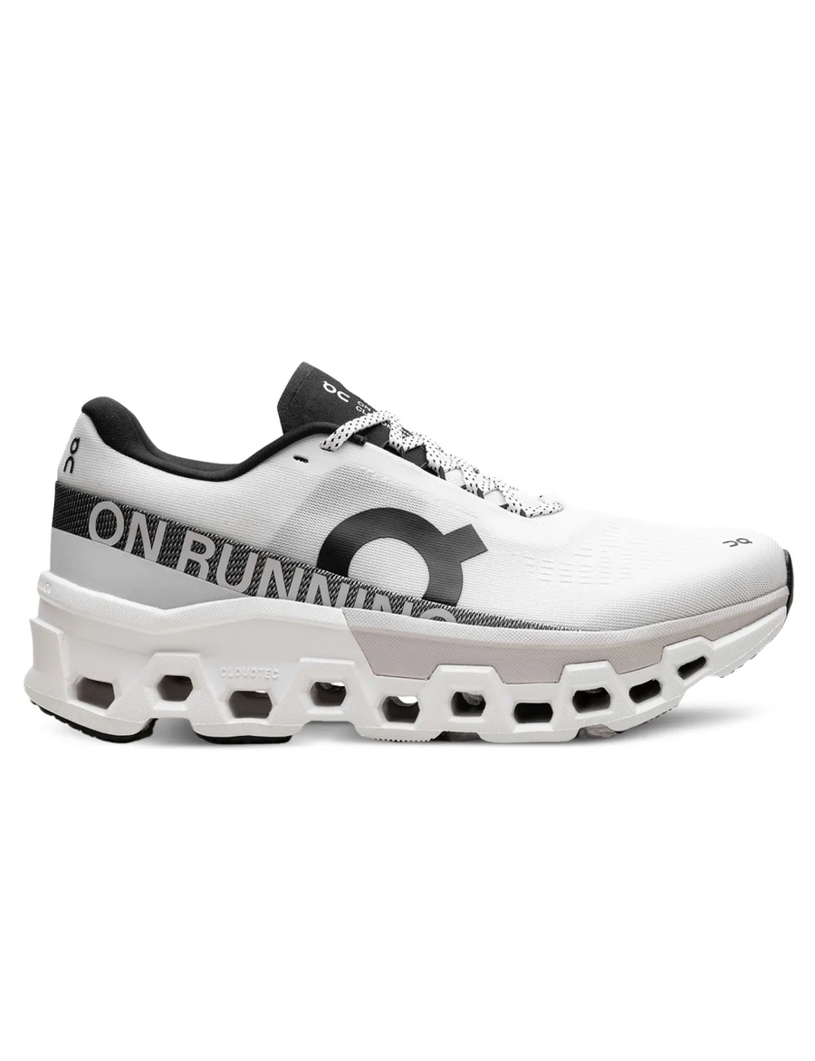 On Cloudmonster 2 White Black