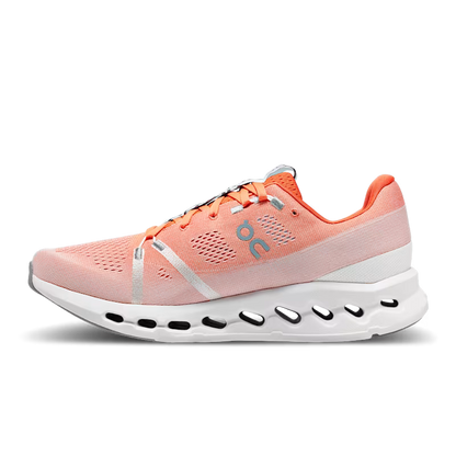 On running cloudsurfer 7 flame white