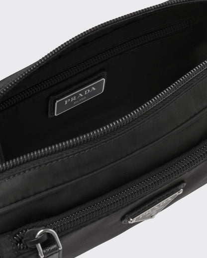 Sac banane en Re-Nylon et cuir Saffiano - #3
