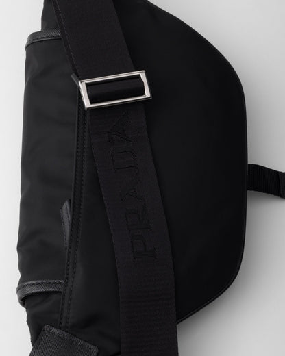 Sac porté épaule en Re-Nylon et cuir Saffiano - #11
