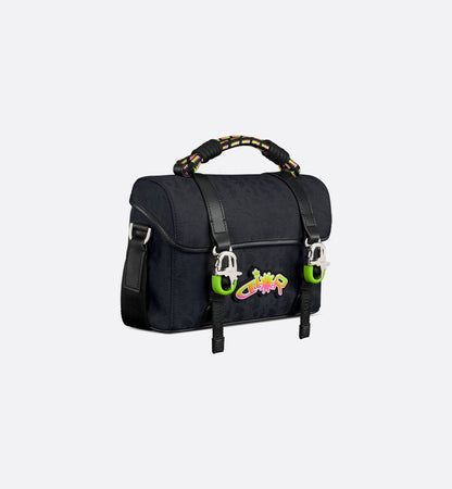 Sac Messenger à rabat Dior Hit The Road DIOR AND LEWIS HAMILTON