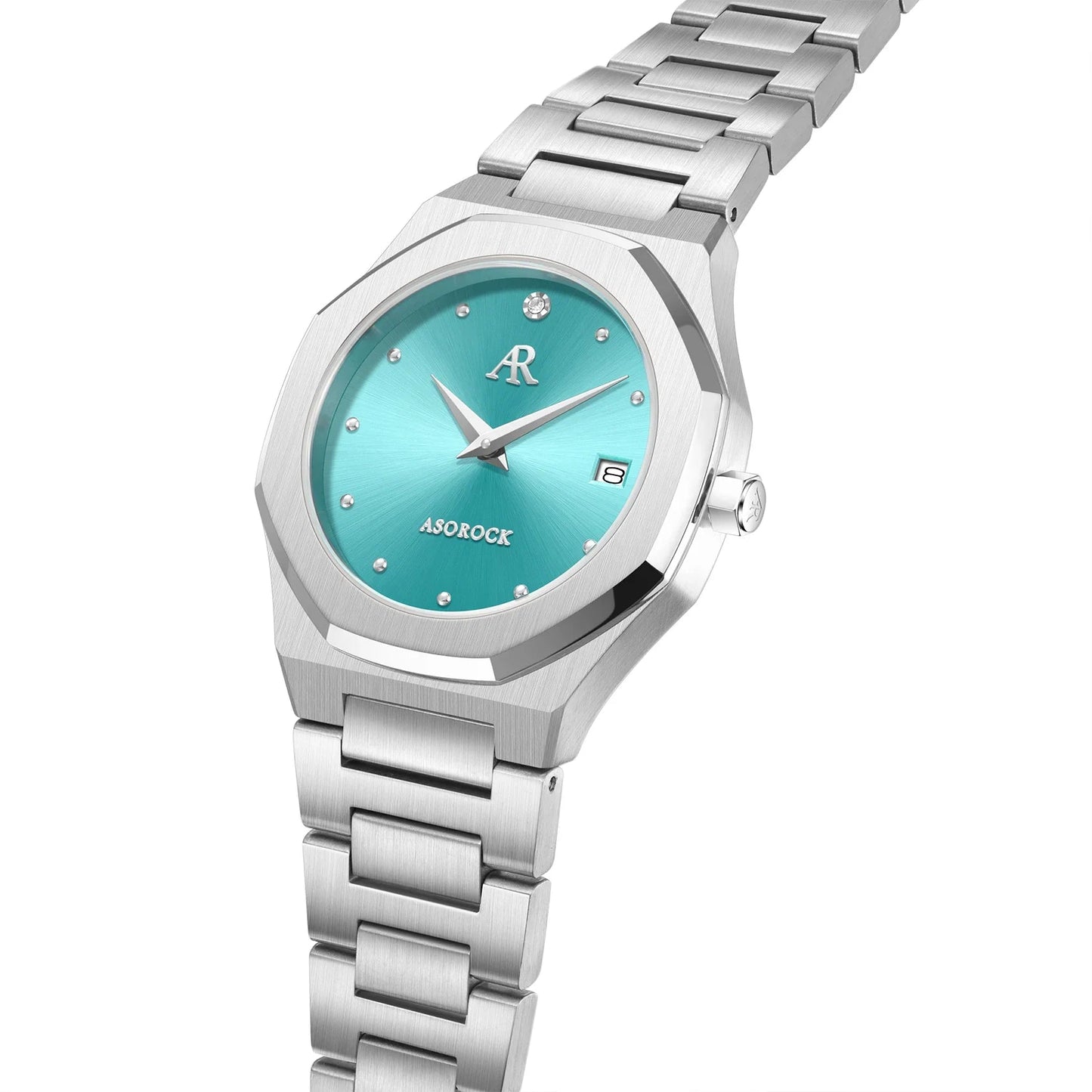 Silver/Blue turquoise dial goddess (Pre-order ships out in August)