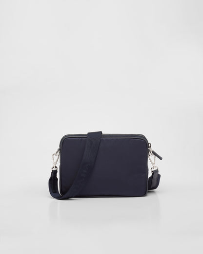 Sac porté épaule en Re-Nylon et cuir Saffiano - #3