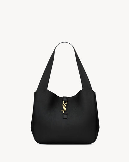 LE 5 À 7 BEA EN CUIR GRAINÉ - YSL (2)