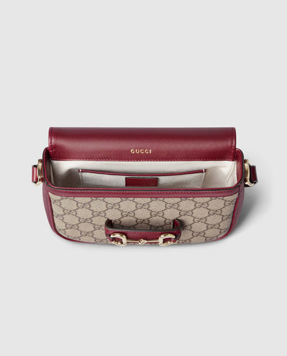 Sac à épaule Gucci Horsebit 1955 Soft petit format - #5
