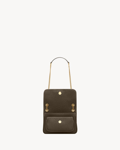 MINI NIKI EN CUIR D'AGNEAU GRAINÉ - YSL