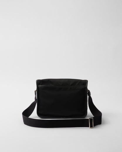 Sac porté épaule en Re-Nylon et cuir Saffiano - #12