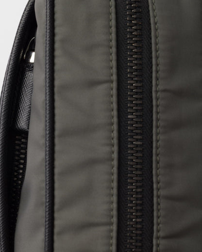 Sac porté épaule en Re-Nylon et Saffiano - #2
