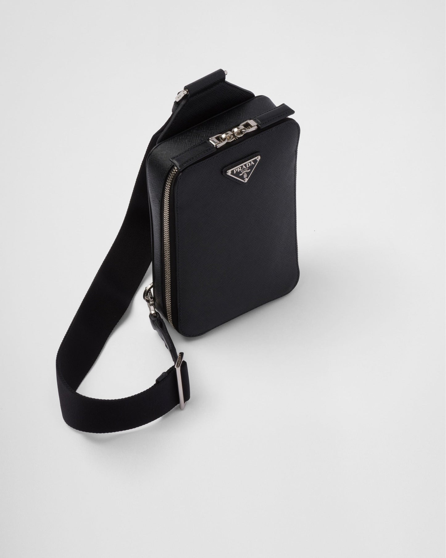 Sac Prada Brique en cuir Saffiano - #3