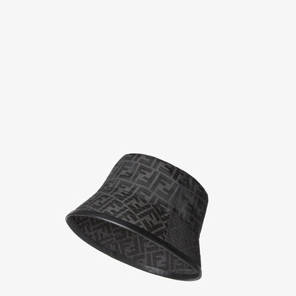 Bob en tissu jacquard FF noir