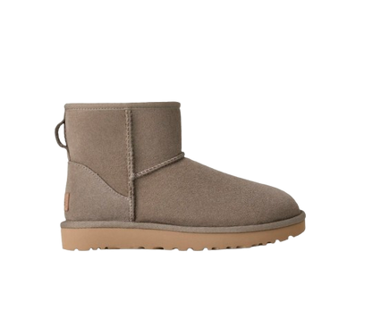 Femme Botte Classic Mini II Gris Galet