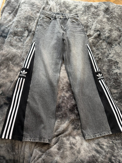 Wide Leg Custom Jeans – One of a Kind