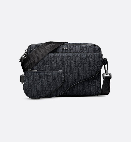Triple Pouch Saddle Noir