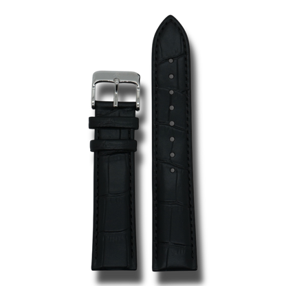 Villa black leather strap (select clasp)