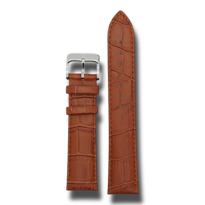 Villa Brown leather strap (select clasp)