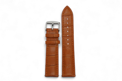 Silver/Black - brown strap Diplomat