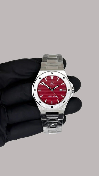 Silver/Red Mansa