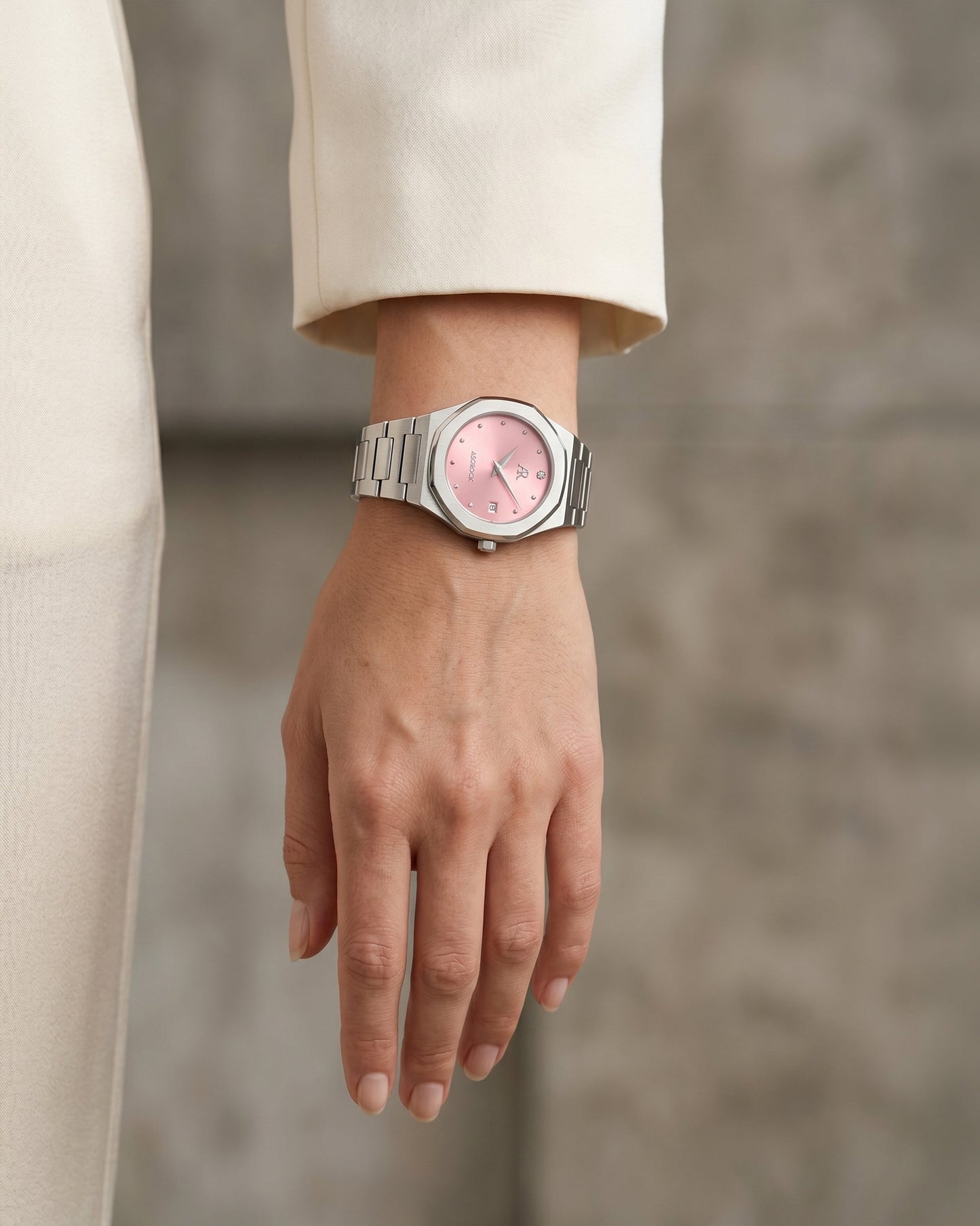 Silver/pink dial goddess (Pre-order ships out in August)