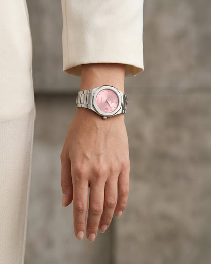 Silver/pink dial goddess (Pre-order ships out in August)