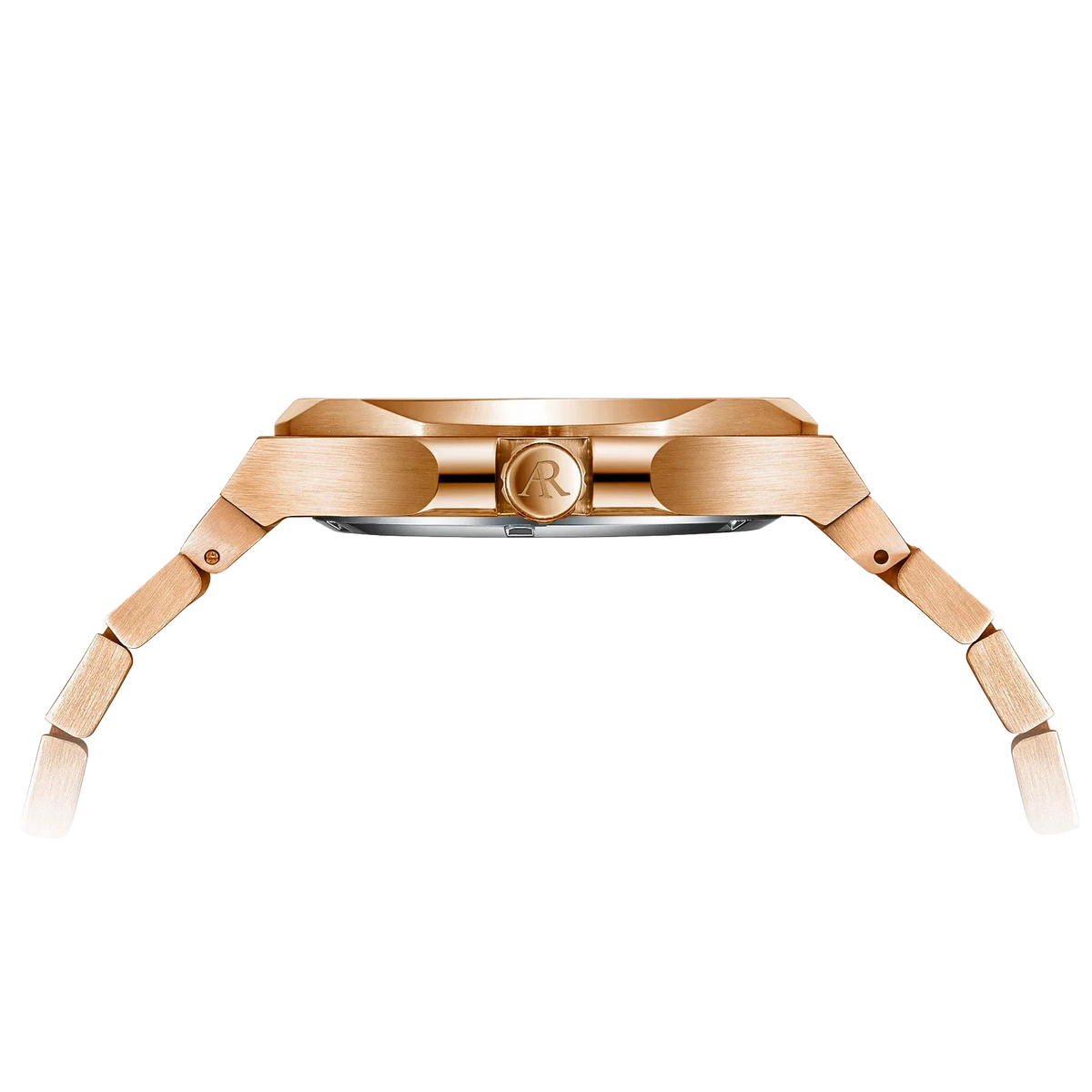 Rosegold/Black plain Constellation Day Date