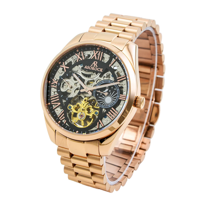 Rosegold/Black Villa Automatic Tourbillon (Pre-order ships out in August)