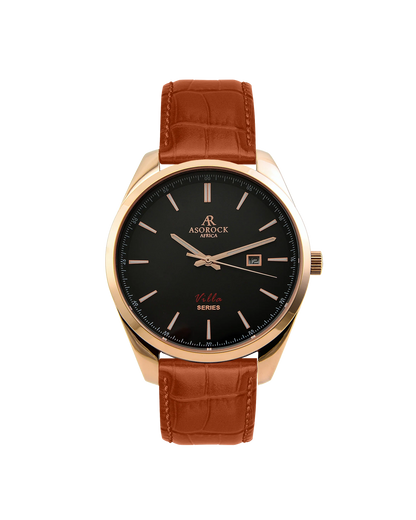 Villa Brown leather strap (select clasp)