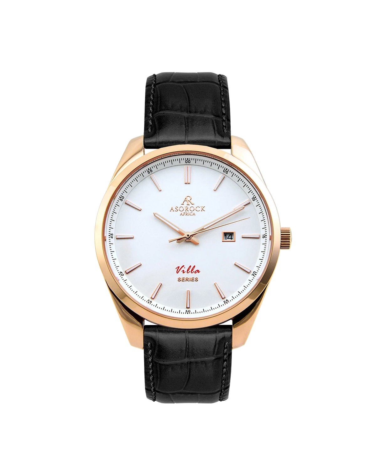 Villa black leather strap (select clasp)