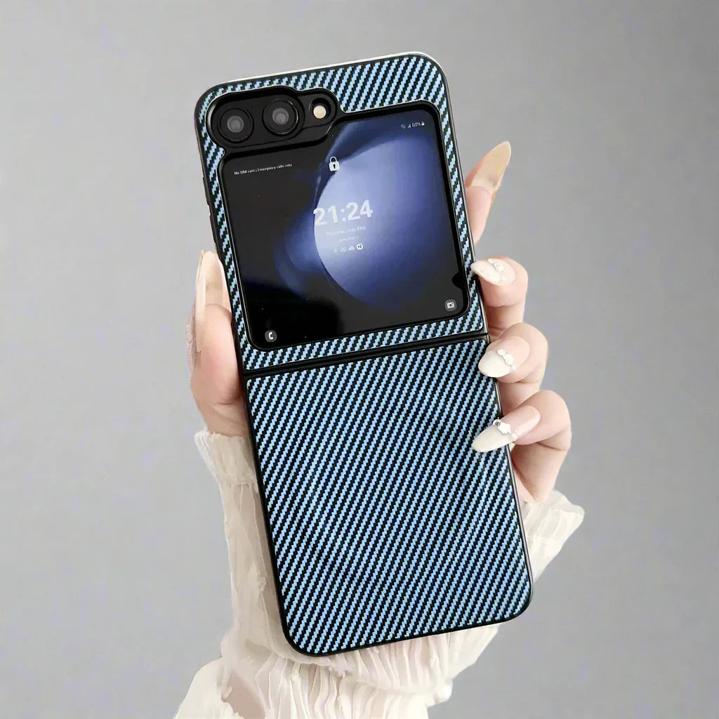 Samsung Z Flip Carbon Fiber Case