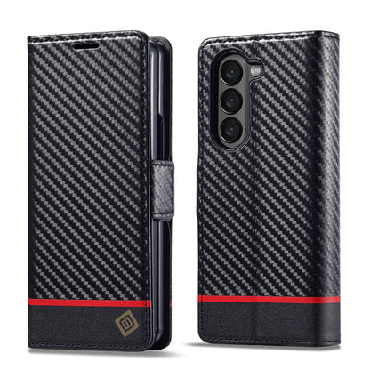 Samsung Z Fold Carbon Fiber Wallet Case