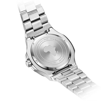 Silver/Black plain Constellation Day Date