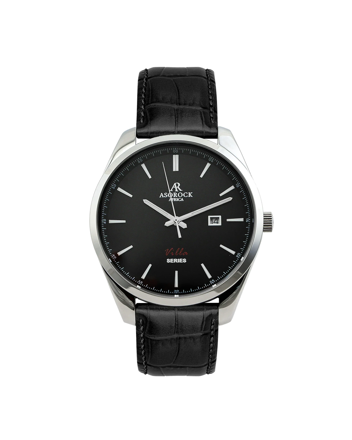 Villa black leather strap (select clasp)