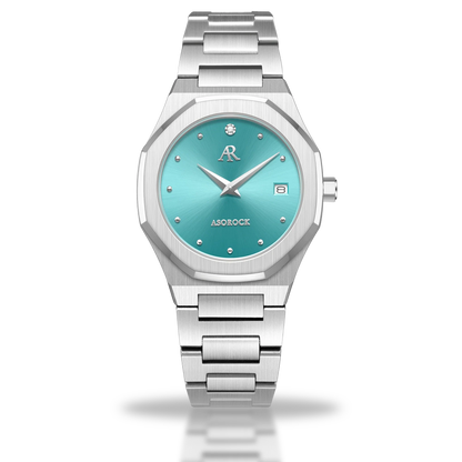 Silver/Blue turquoise dial goddess (Pre-order ships out in August)