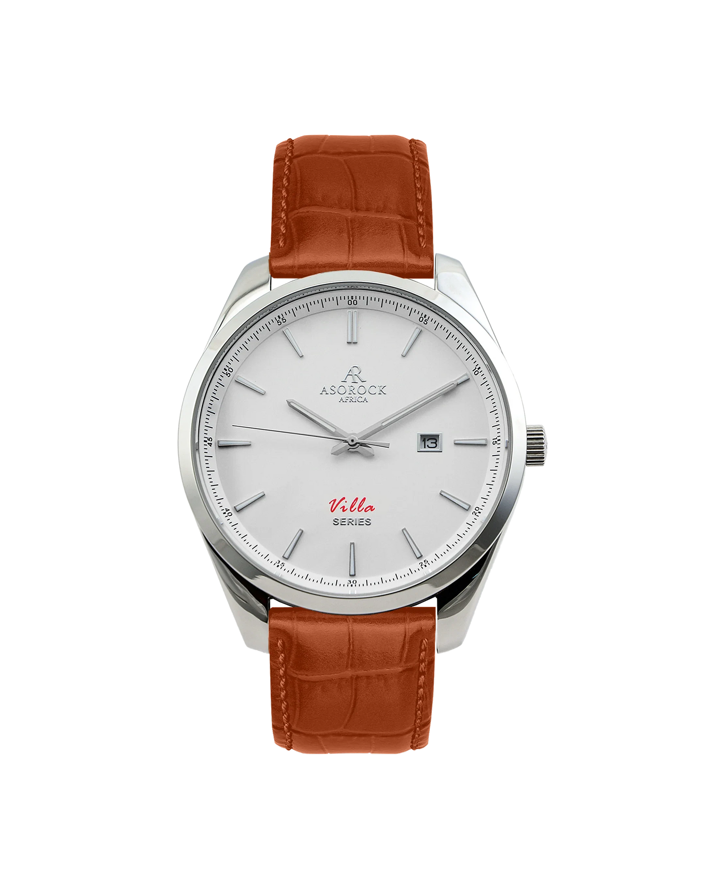 Villa Brown leather strap (select clasp)