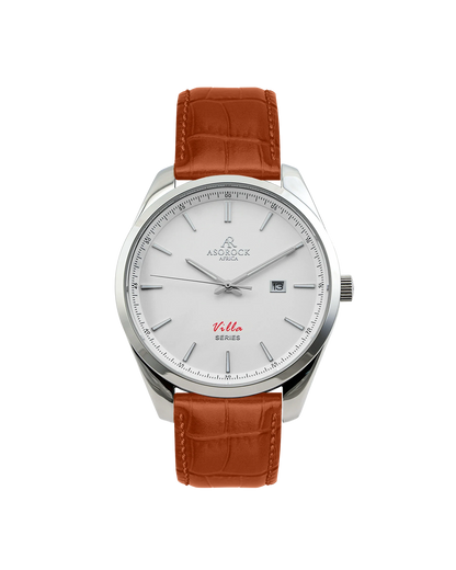 Villa Brown leather strap (select clasp)