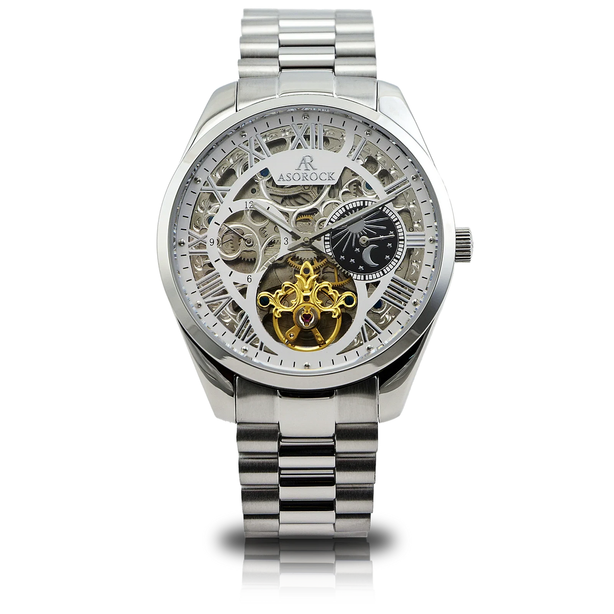 silver/white Villa Automatic Tourbillon (Pre-order ships out in August)
