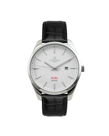 Villa black leather strap (select clasp)
