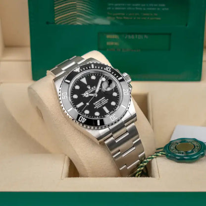 Submariner Date Steel Ceramic Bezel Black