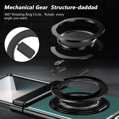 Magnetic Ring Stand Case Z Flip