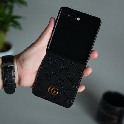 Luxury Embossed Leather Case
