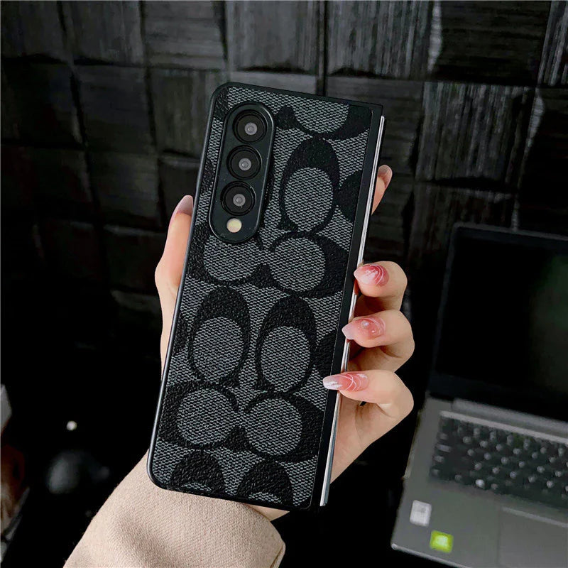 Luxury Fabric Pattern Case – Elegant Premium Design