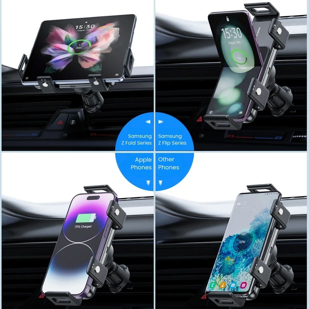 MagCar Auto-Grip Car Fast Charge & Holder