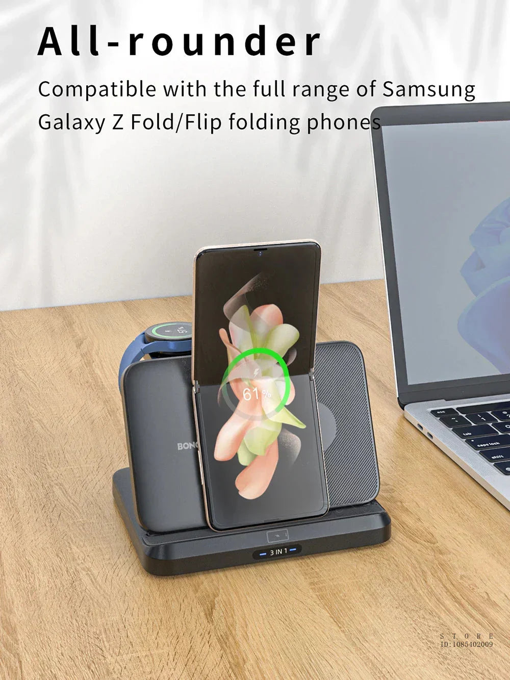 PowerDock™ Fast Wireless Charging Station