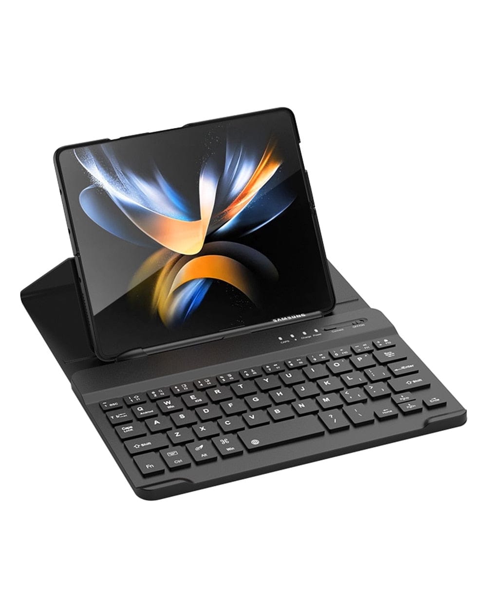 FlexStation™ 4-in-1 WorkSuite – Slim Case, Keyboard, Pen & Leather Stand for Z Fold