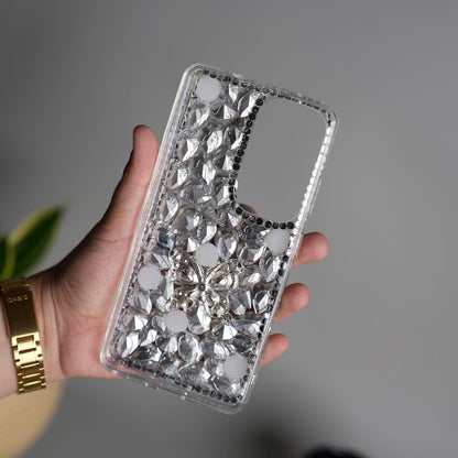 Galaxy S26 Ultra Butterfly Rhinestone Diamond Design Girly Cover