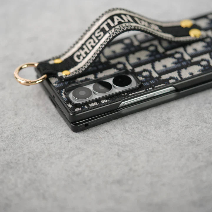 Luxury Fabric Strap Case